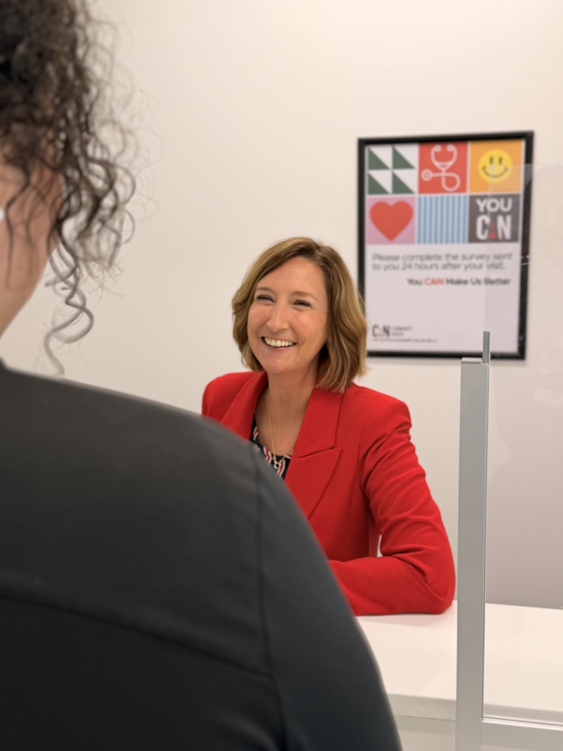 Katy Wendel of CAN Community Health pictured for the Nourish to Flourish story.